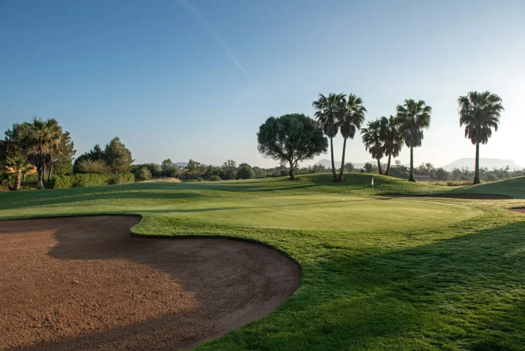 Son Antem East Golf Course View of Hole 6 in Mallorca