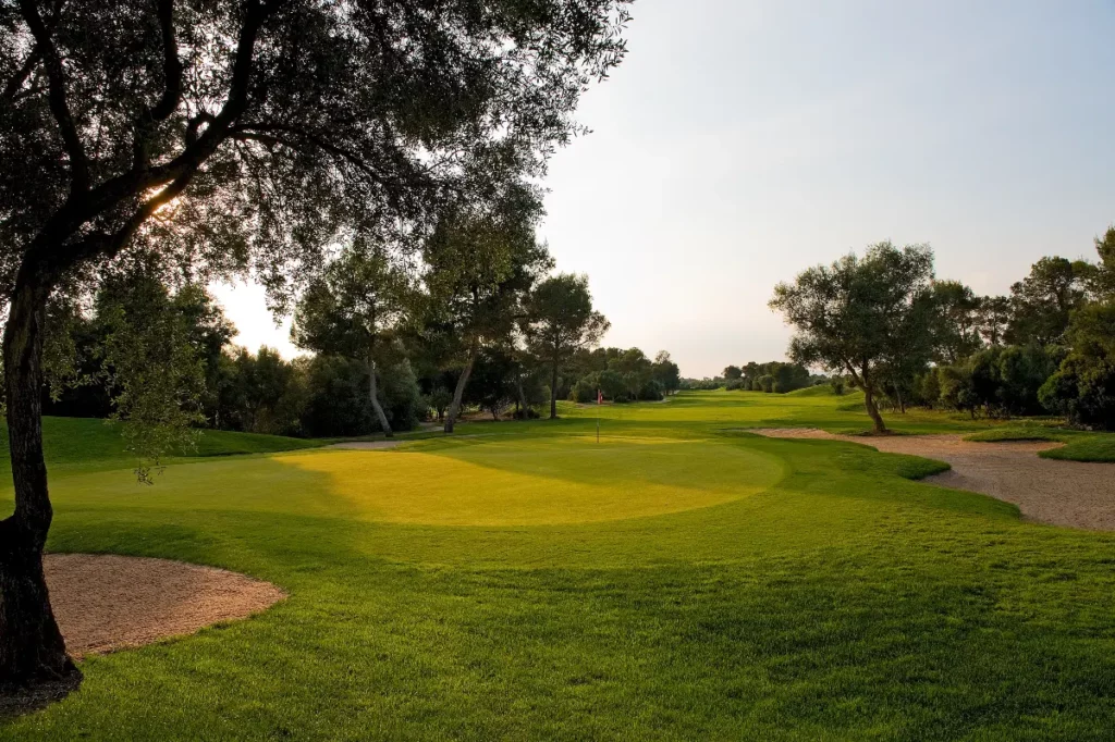 Son Antem West Golf Course View of Hole 16 in Mallorca