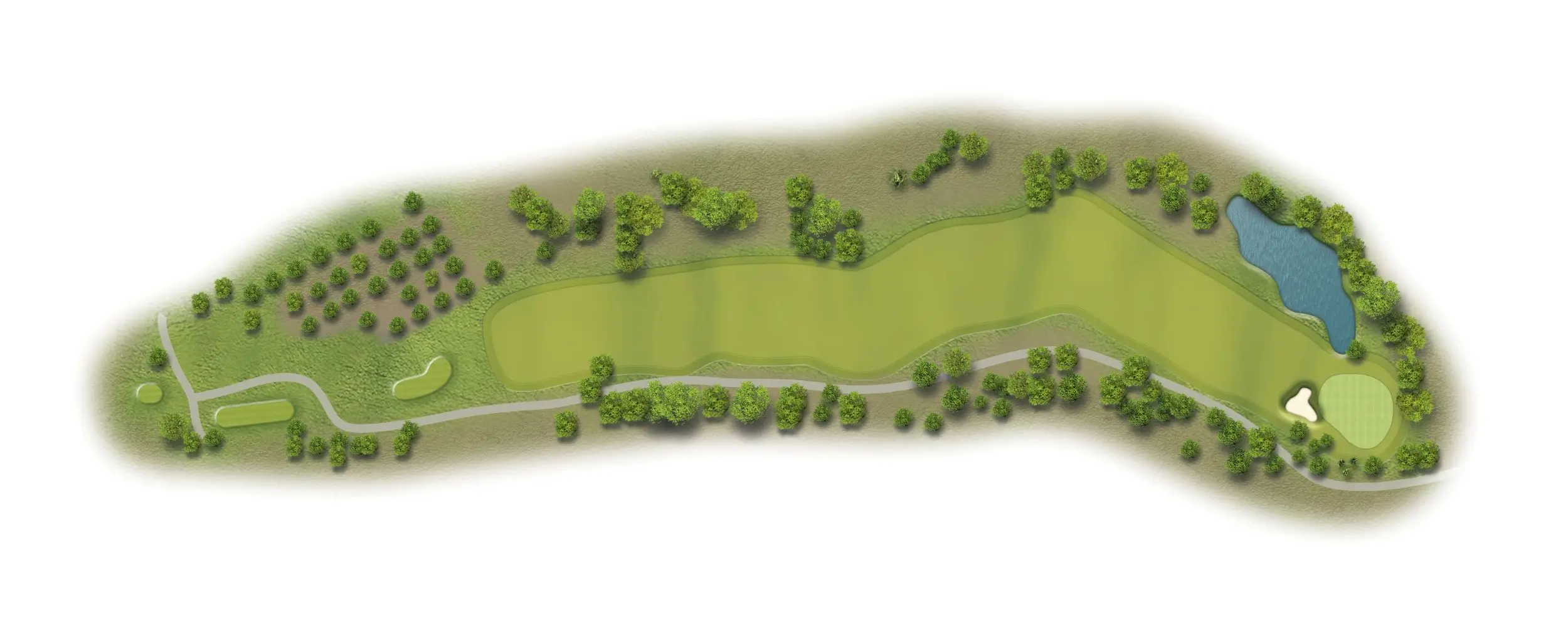 Son Antem Golf Course East Hole 1 Map