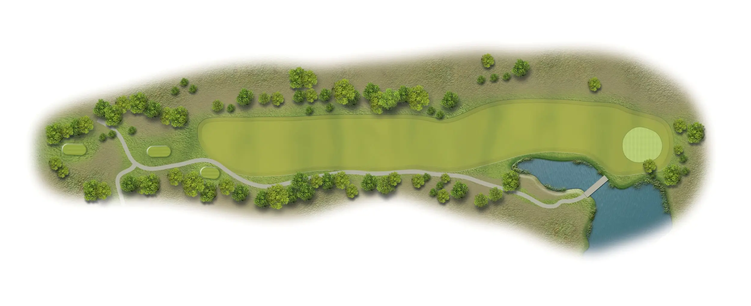 Son Antem Golf Course East Hole 15 Map