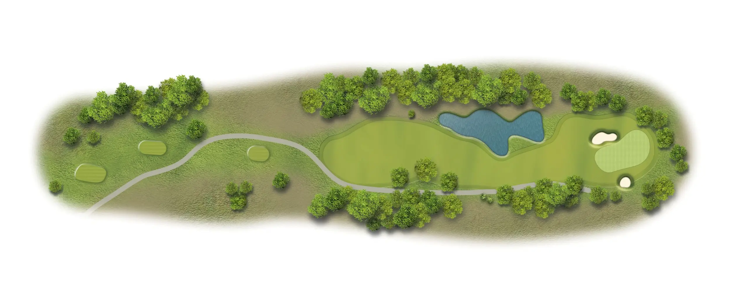 Son Antem Golf Course East Hole 4 Map
