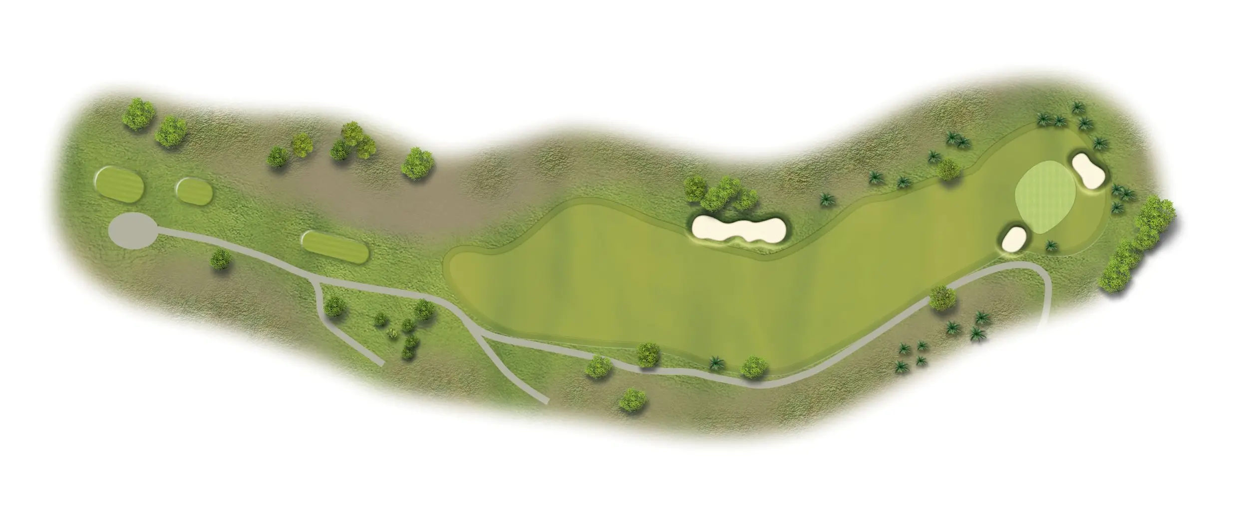 Son Antem Golf Course East Hole 6 Map