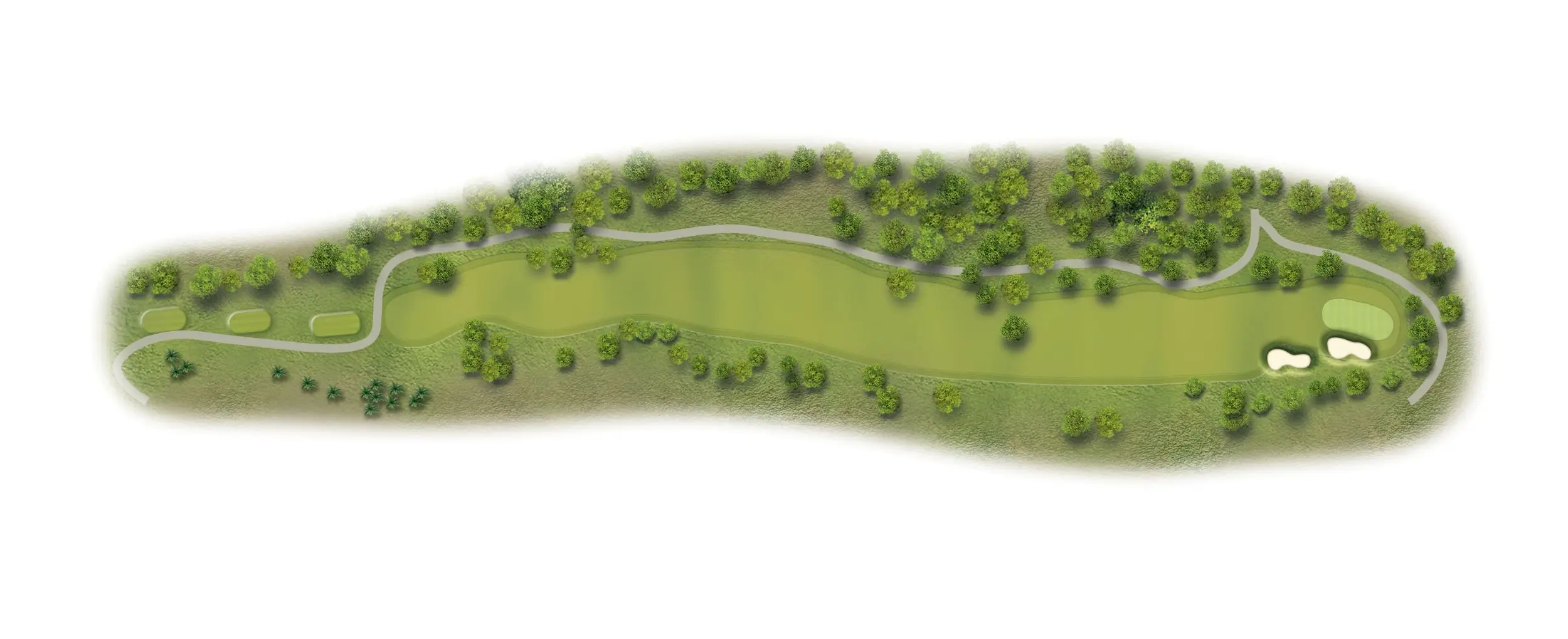 Son Antem Golf Course East Hole 7 Map