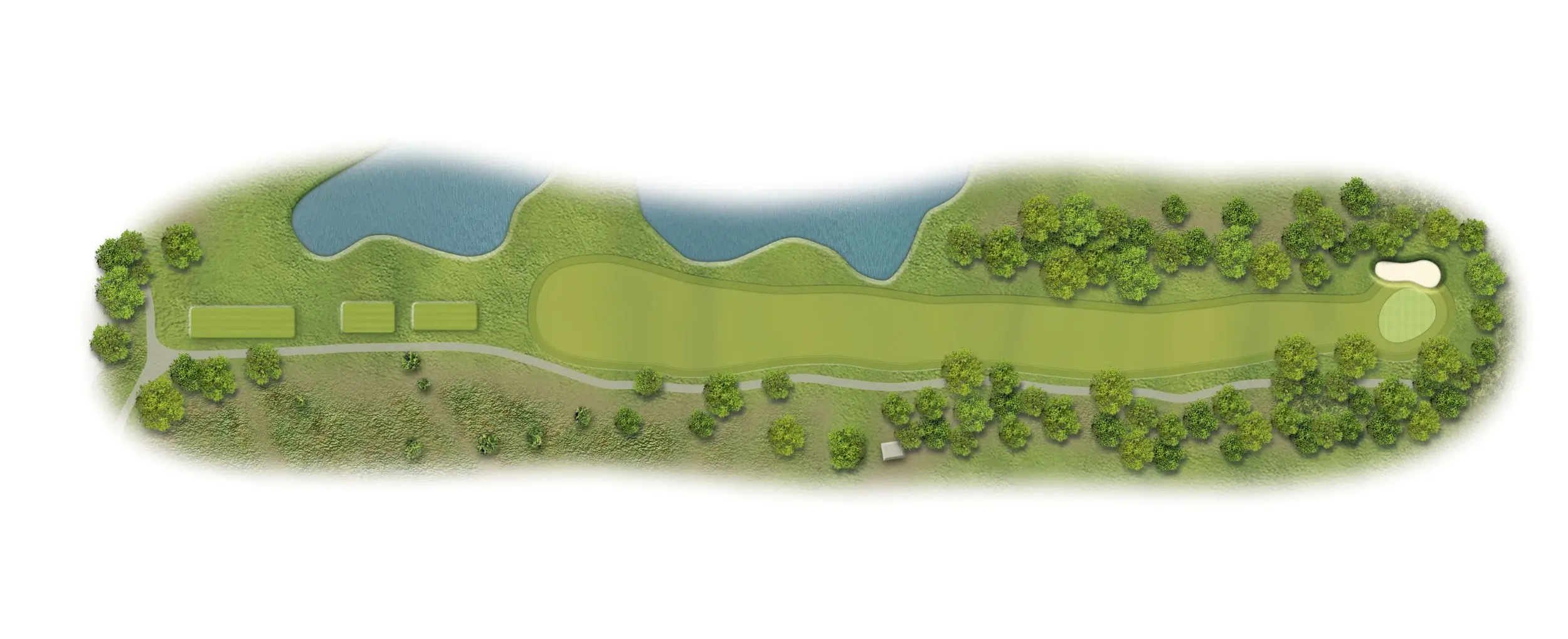 Son Antem Golf Course West Hole 10 Map