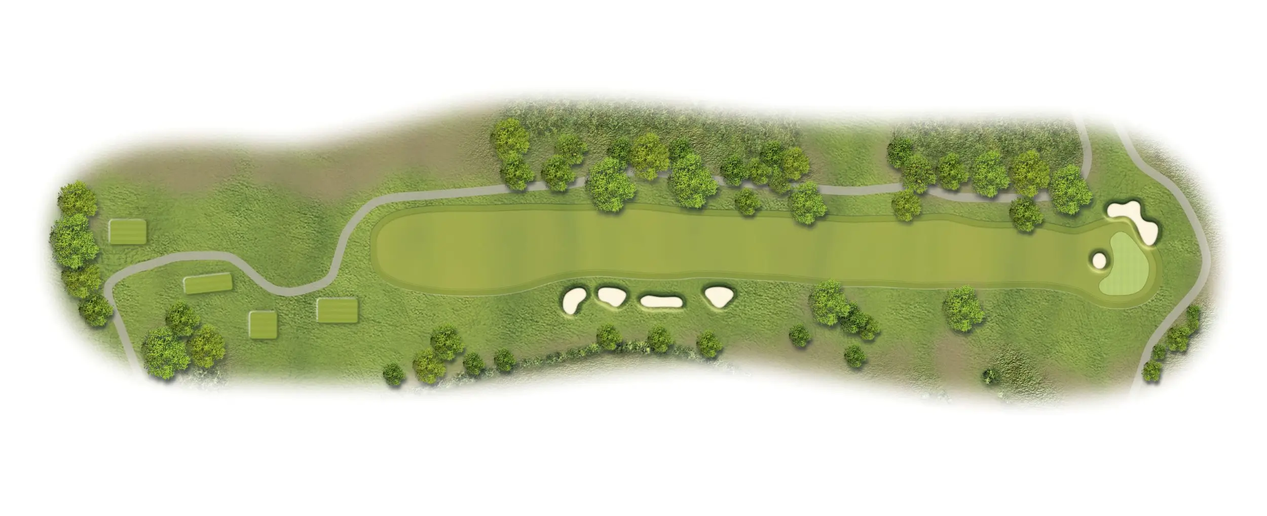 Son Antem Golf Course West Hole 12 Map