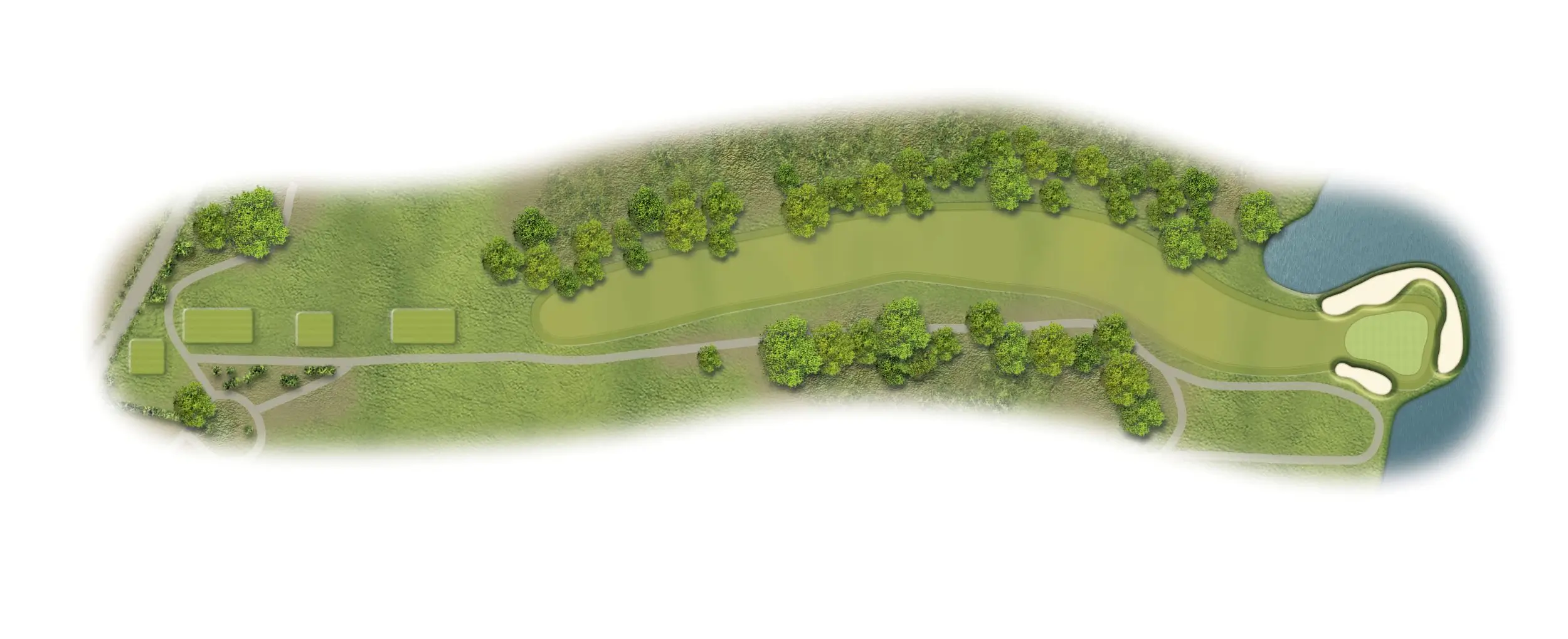 Son Antem Golf Course West Hole 14 Map