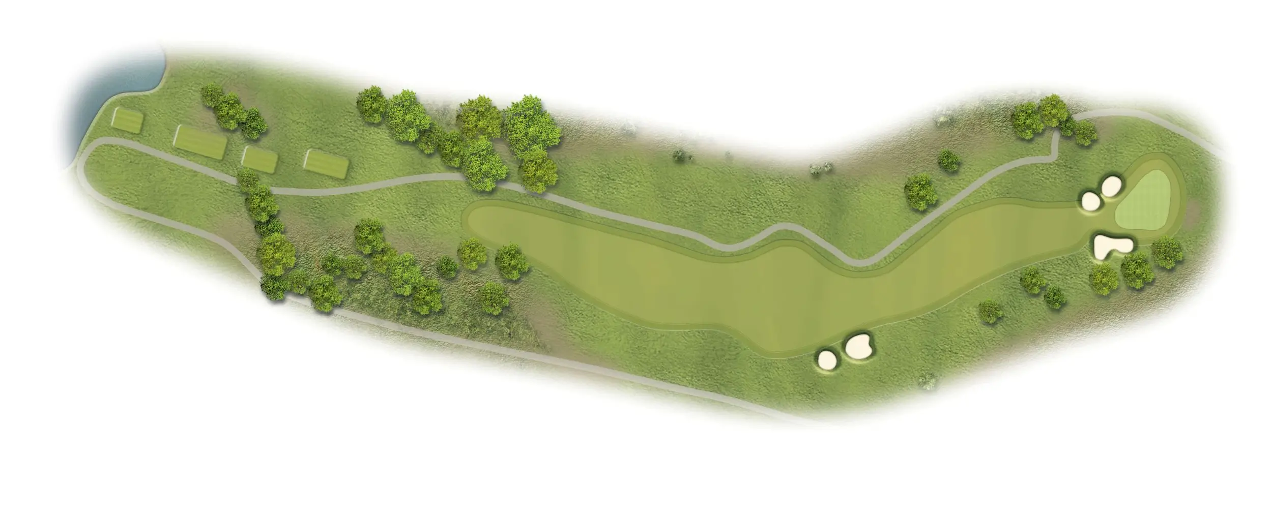 Son Antem Golf Course West Hole 15 Map