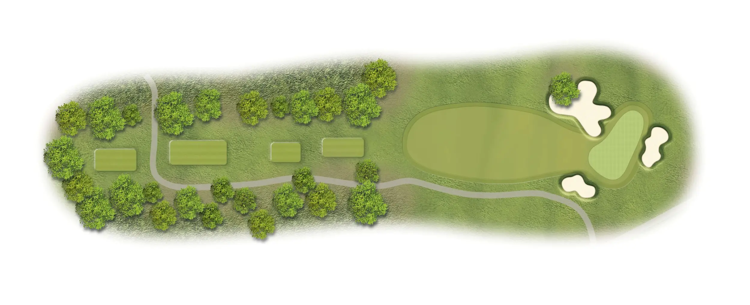 Son Antem Golf Course West Hole 17 Map
