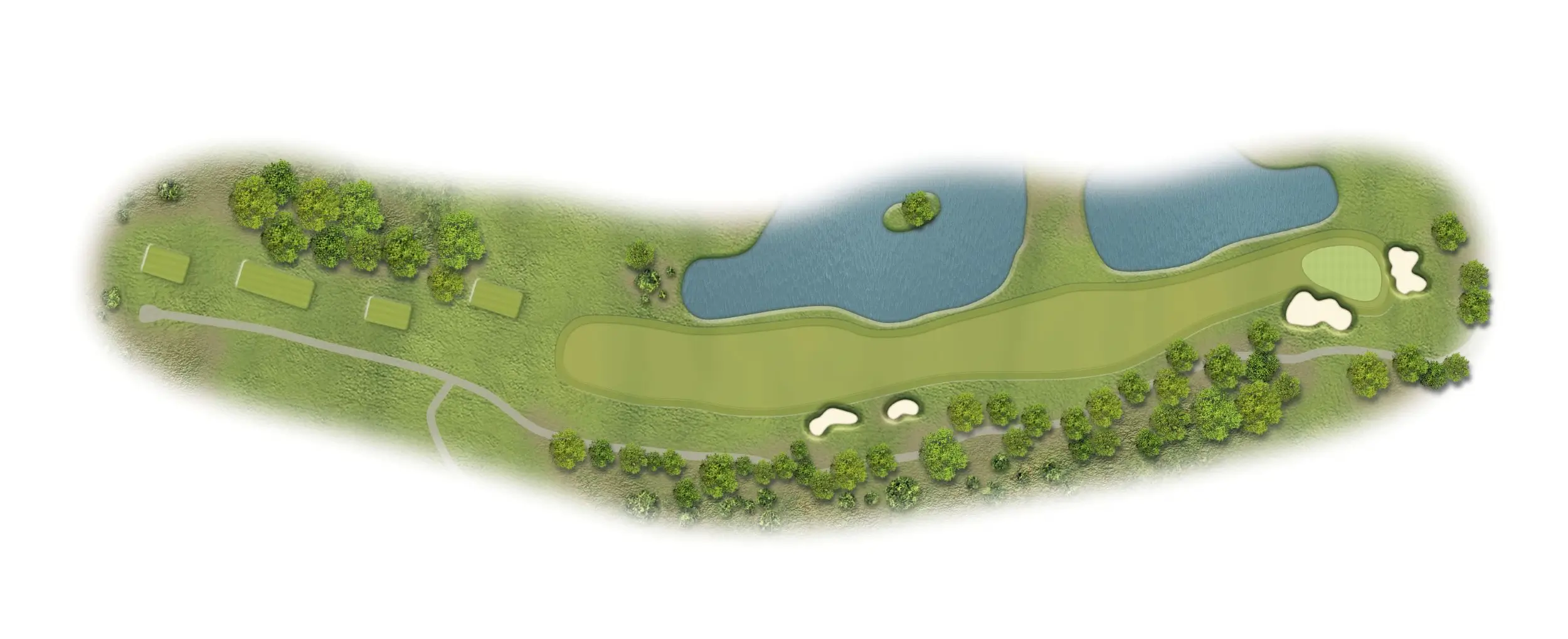 Son Antem Golf Course West Hole 18 Map