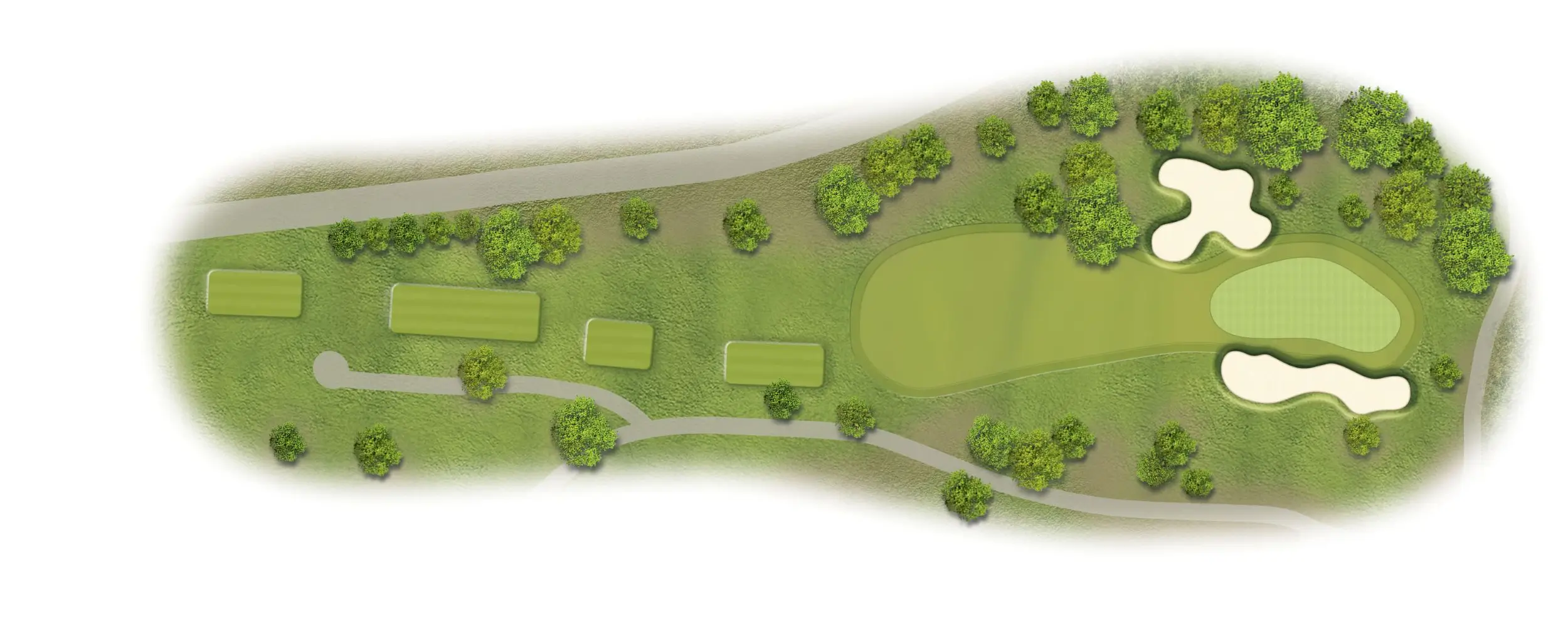 Son Antem Golf Course West Hole 2 Map