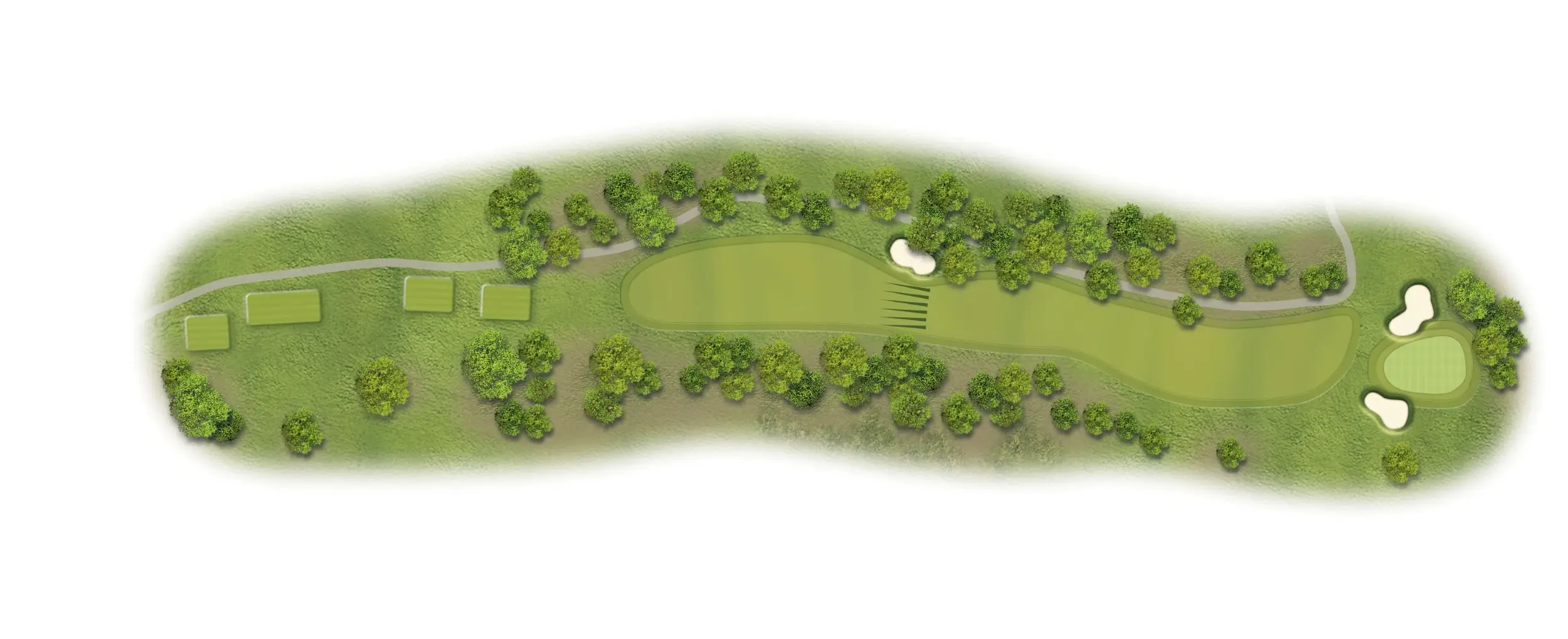 Son Antem Golf Course West Hole 4 Map