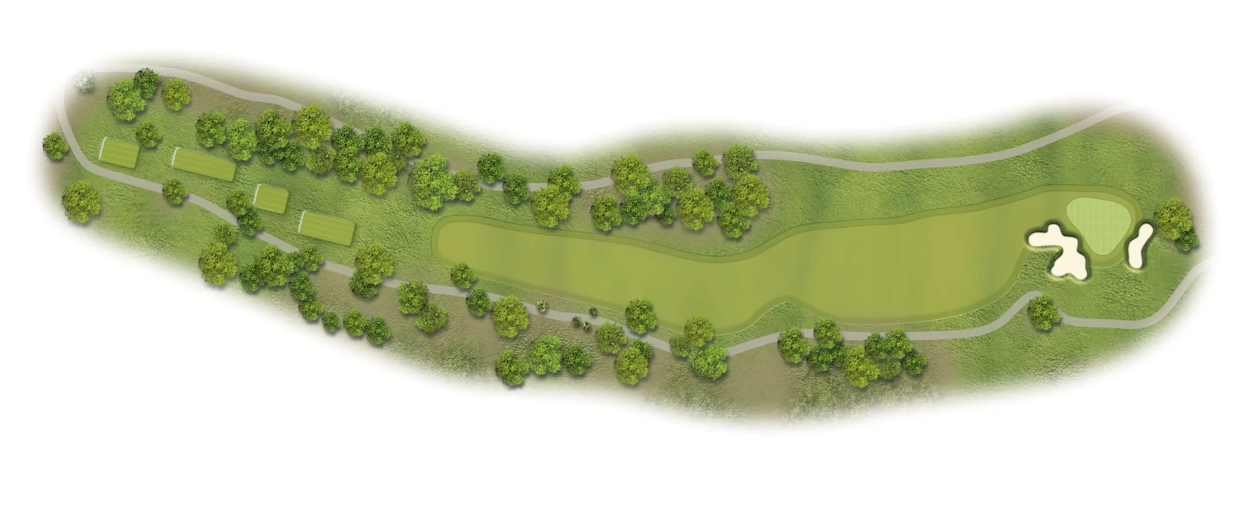 Son Antem Golf Course West Hole 5 Map