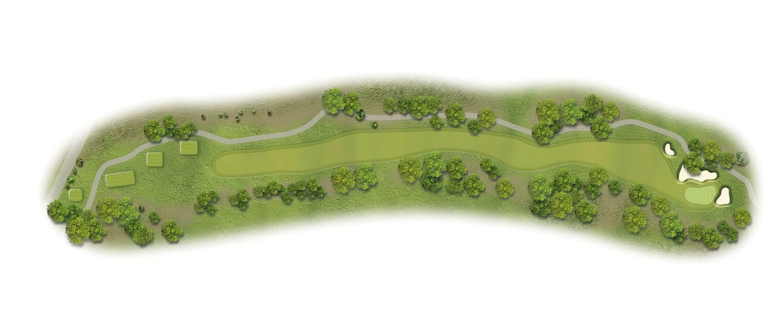 Son Antem Golf Course West Hole 7 Map