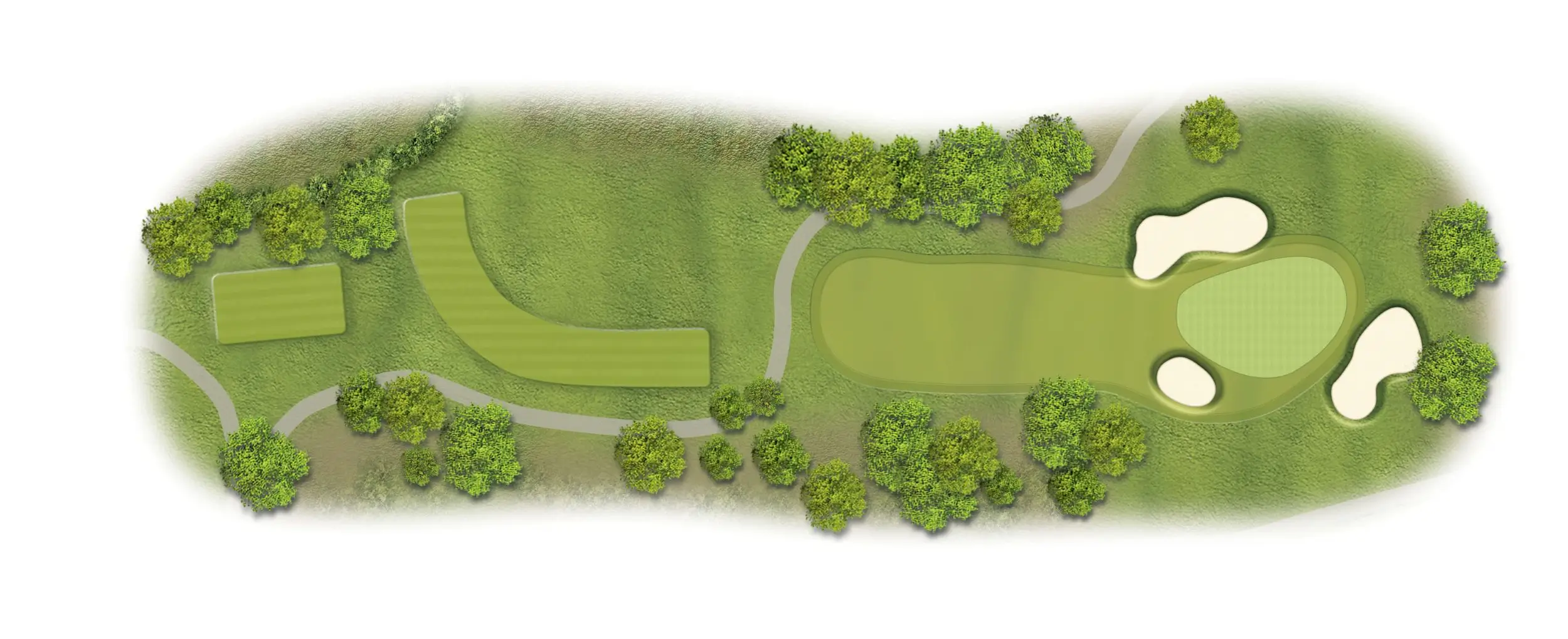 Son Antem Golf Course West Hole 8 Map